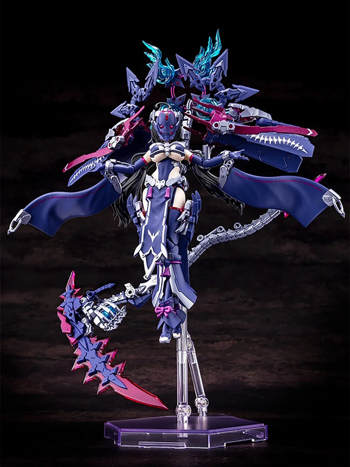 In Stock Original Genuine Kotobukiya Model Kits Megami Device Auv Tsukuyomi Amaterasu Susanowo Regalia 1/1 H=180~220mm Assembly