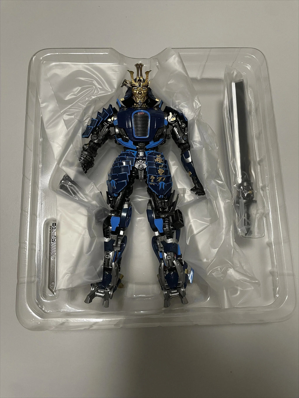 [In Stock] Hot-selling Toy Lastk Night LK-01 LK01 Blue Swordsman DLX Figure Set with Box, Boy's Birthday Gift, Collectible