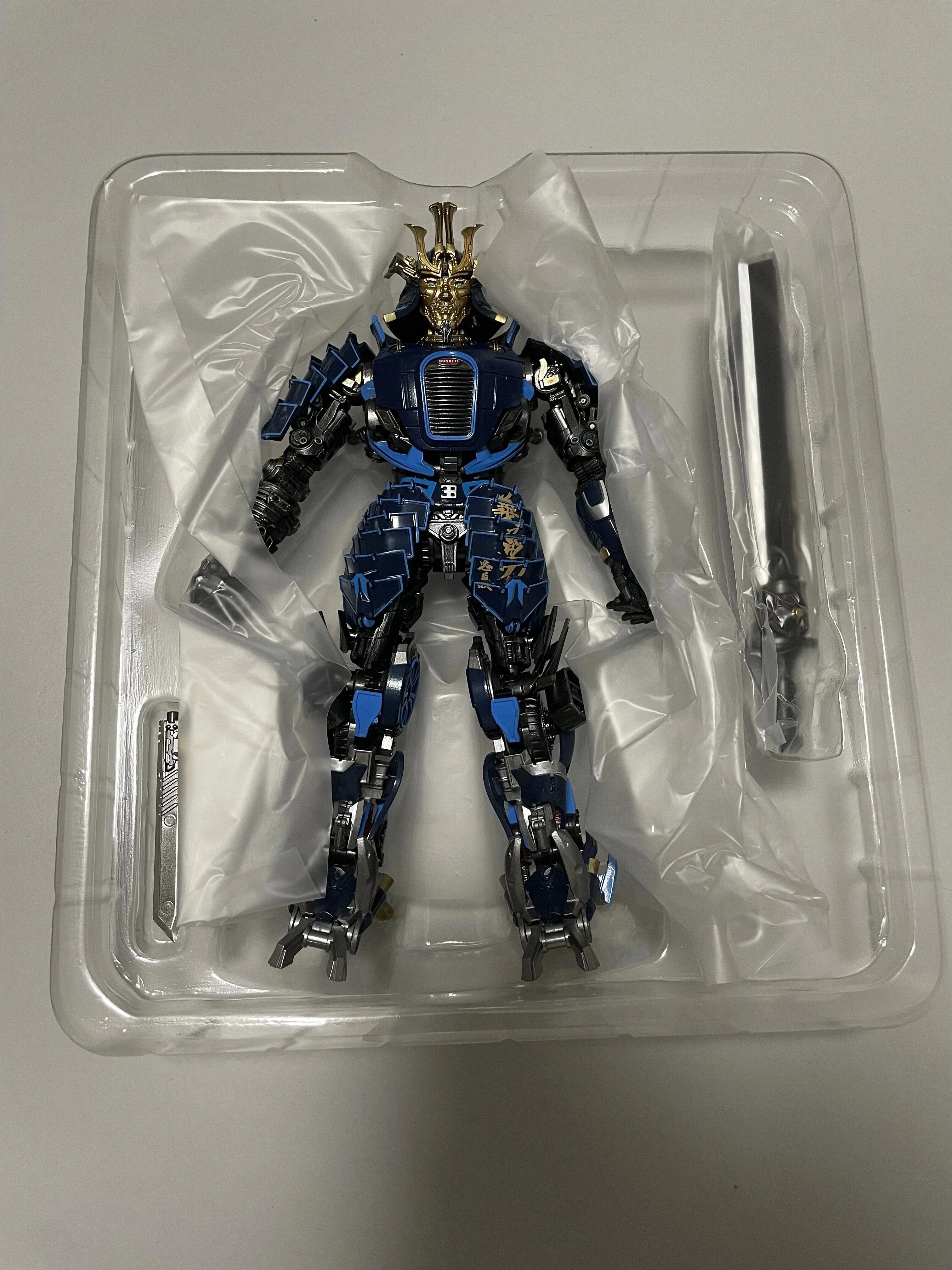 [In Stock] Hot-selling Toy Lastk Night LK-01 LK01 Blue Swordsman DLX Figure Set with Box, Boy's Birthday Gift, Collectible