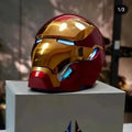 Iron Man Mk50 Figure 1:1 Wearable Cos Mask Voice-Activated Deformation Helmet Movies Derivatives Model Kid Toy Birthday Gift