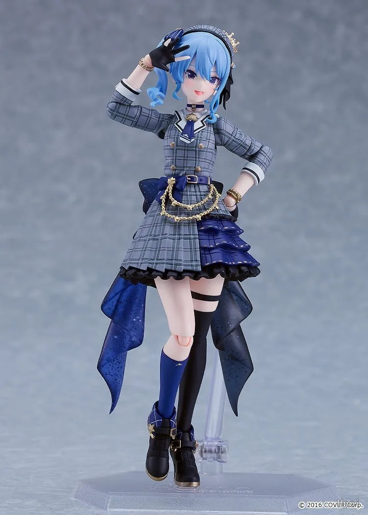 Original in Stock Max Factory Figma#642 Hololive Hoshimachi Suisei Figures Model Toy Gift Collection Ornament