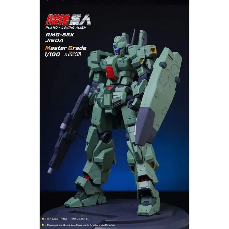 PLAMO LOVING ALIEN RGM-88X V2 Amoru JIEDA MG 1/100 Assembled Action Figures Model Toy Collection Child Custom Birthday Gift