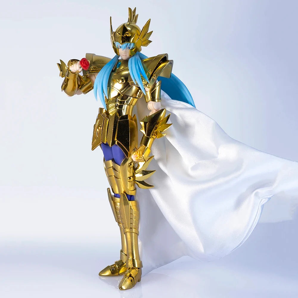 In Stock Saint Seiya Myth Cloth EX LC Pisces Albafica Anime 2.0 The Lost Canvas Knights of the Zodiac Action Figure Toy ST Model