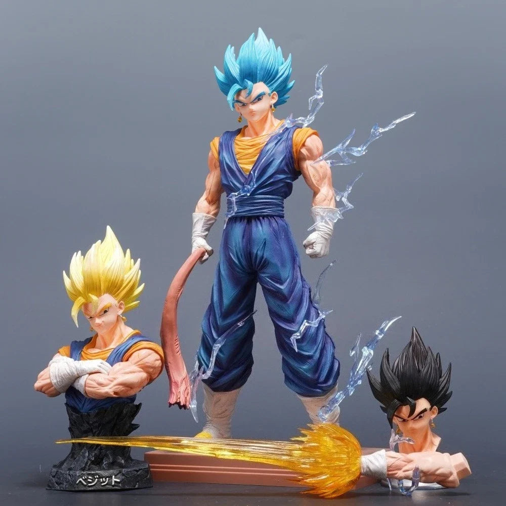 32cm/12.6in Anime Dragon Ball Figure Vegetto Action Figures Pvc Statue Desktop Ornamen Collection Model Toys Gifts