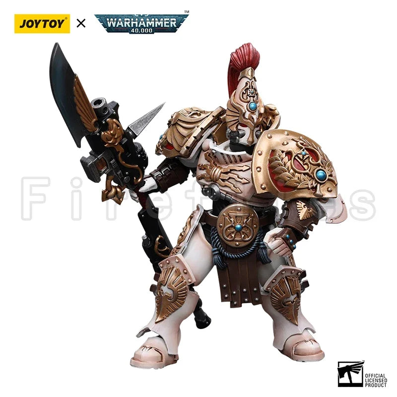 1/18 JOYTOY Action Figure 40K Adeptus Custodes Solar Watch Vexilus Praetor Anime Model Gift
