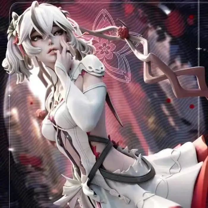 Assembling White Resin Model Game Figurine High Precision 3D Printing Japanese Anime Original Design Collectible Adult Toy