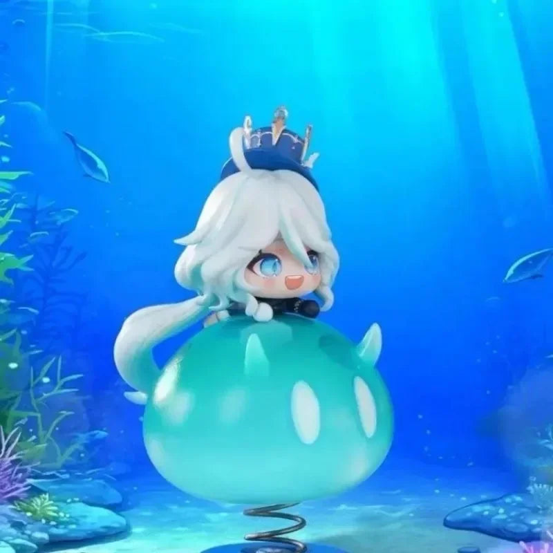 11.5cm Genshin Impact Furina Focalors Anime Figure God of Water Anime Action Model Peripheral Collection Decoration Dolls Toy