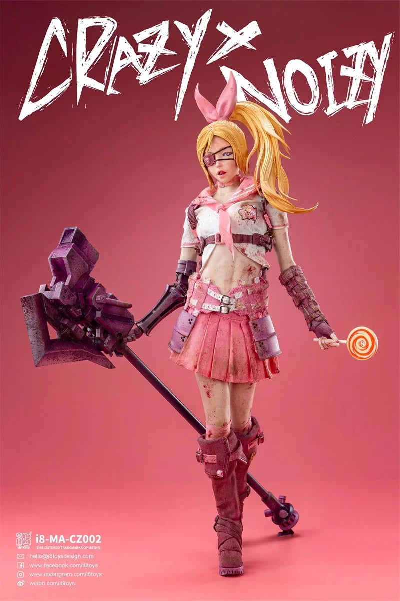 1/6 Scale I8TOYS CANDY I8-MA-CZ001/002 Beautiful Strong Sexy Female Soldier Complete Set Full Set Fit In Stock Action Figure Toy