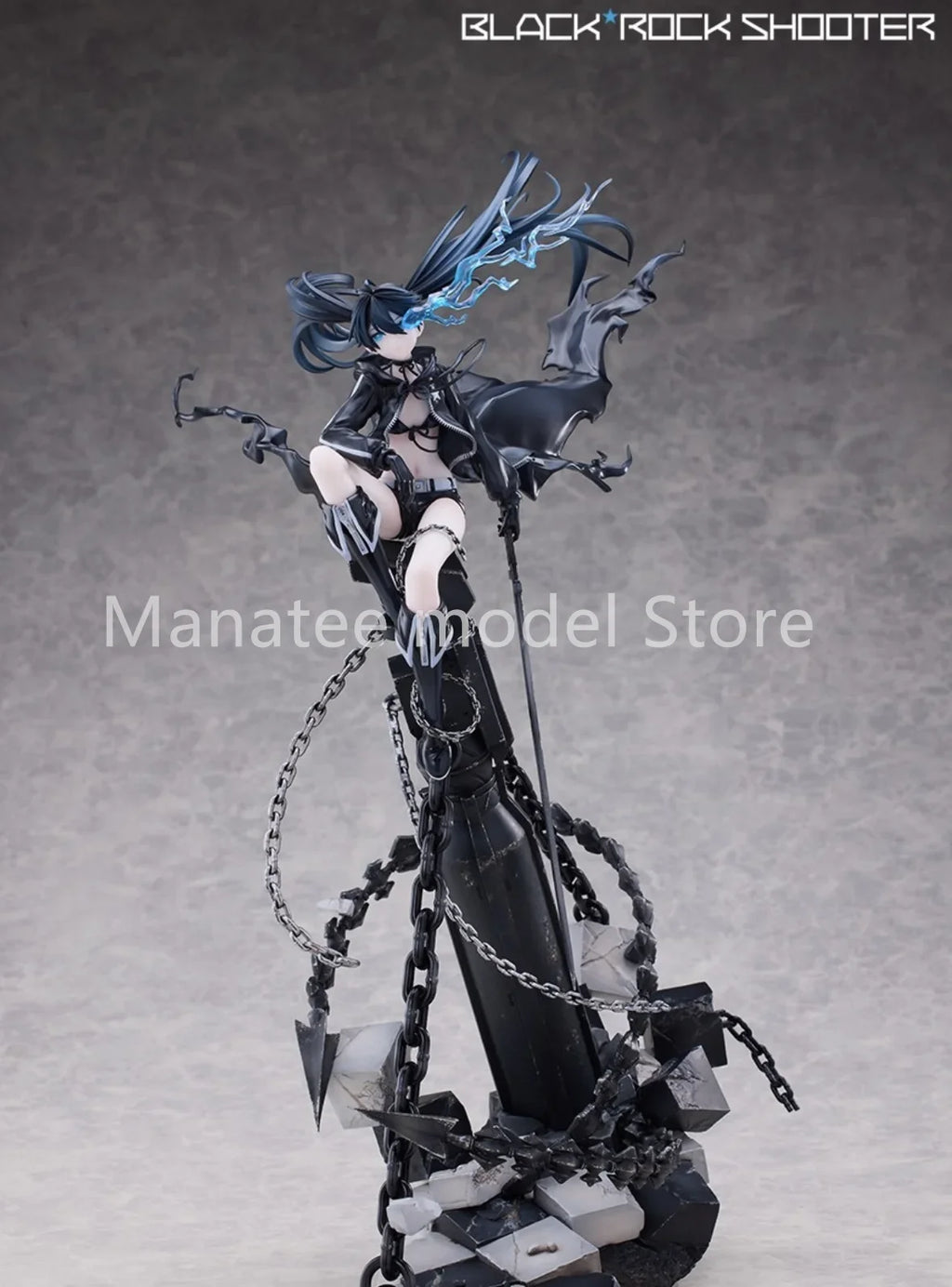 100% Original Black Rock Shooter PVC Action Figure Anime Model Toys Figure Collection Doll Gift