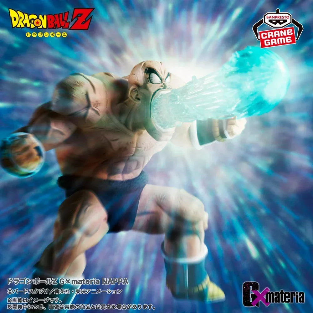 Bandai Original BANPRESTO G x materia Dragon Ball Z Nappa Figure Anime Model ornament Toy children festival birthday gift