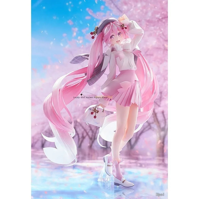 In Stock Original Hatsune Cherry Blossom Ver. 2025 New Products 28cm Anime Figure Classic Collection Model Toys Dolls Gifts