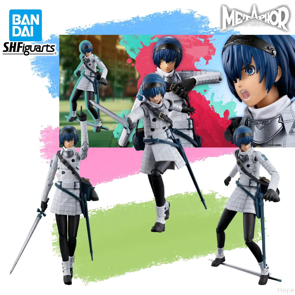 Auf Lager Original BANDAI SHFiguarts Metaphor:ReFantazio Protagonist Figur Anime Action Modell Spielzeug