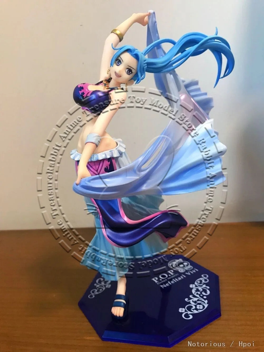 In Stock Original Genuine MegaHouse Portrait of Pirates PVC Anime Statue Nefertari Vivi Figure Display Gift Toy Premium Figurine