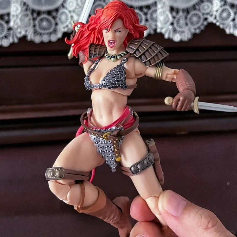 In Stock Boss Fight Studio 1/12 Red Sonia Epic Deluxe Edition Action Figure Model Toy Classic Collectible Gift Series Ornaments