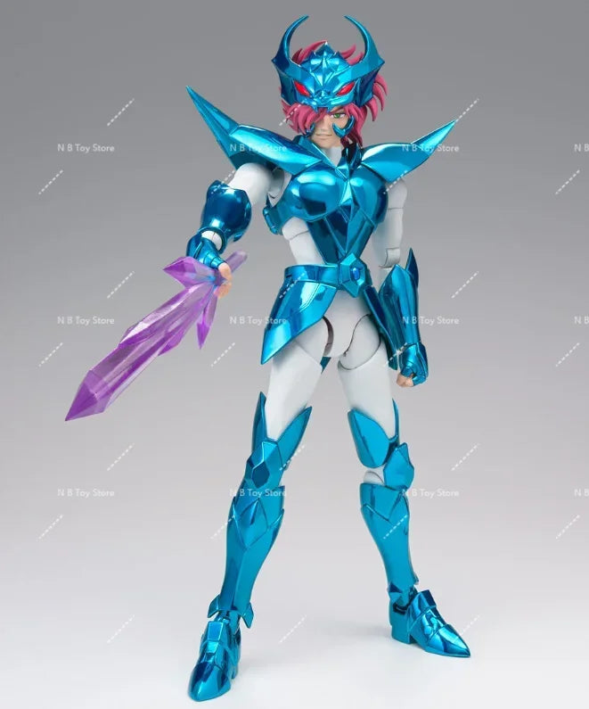 In stock Saint Seiya Bandai Saint Clothes Myth EX Version God Fighter EX Tianquan Star Arubelisi Collection Gifts Toys