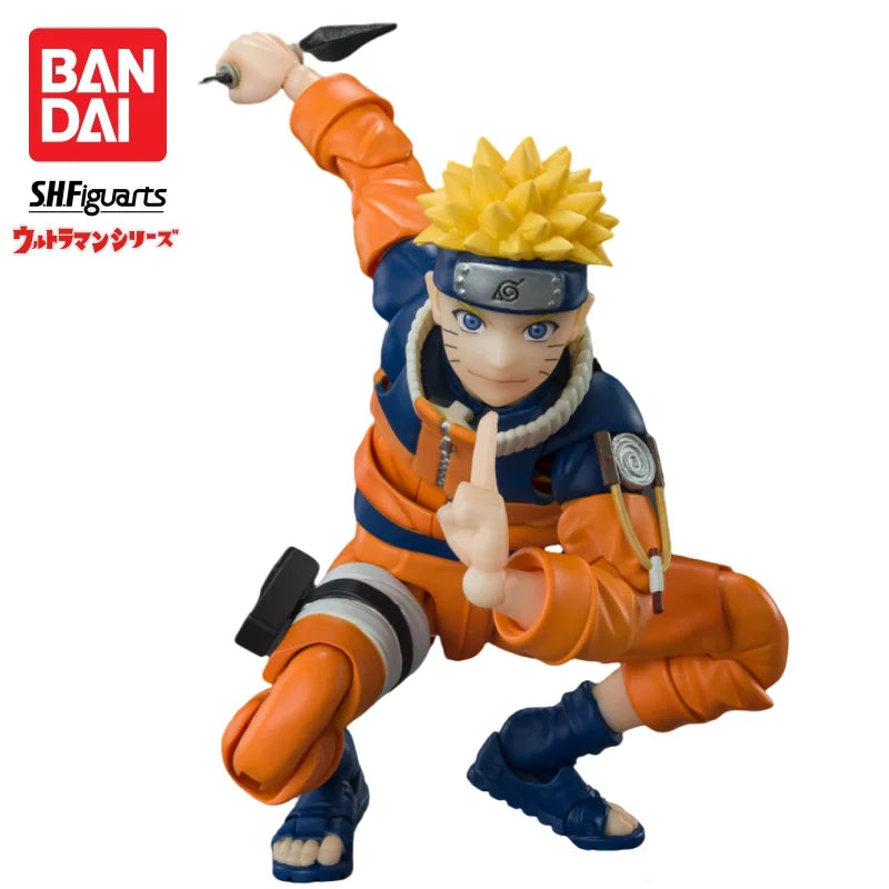 In Stock Bandai S H Figuarts Original Naruto Uzumaki Naruto Model Doll Brand New Boxed Action Figure Anime Merchandise Figurine