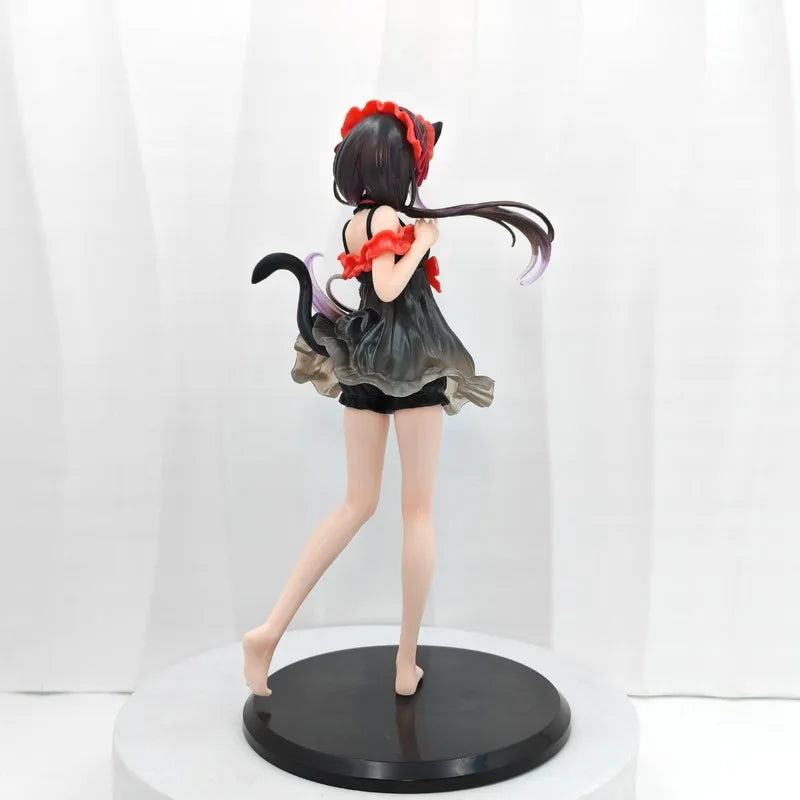 New Date A Live Handmade: Sazaki Crazy Three Pajamas Crazy Three Beautiful Girl Desktop Accessories Model Toy Gift