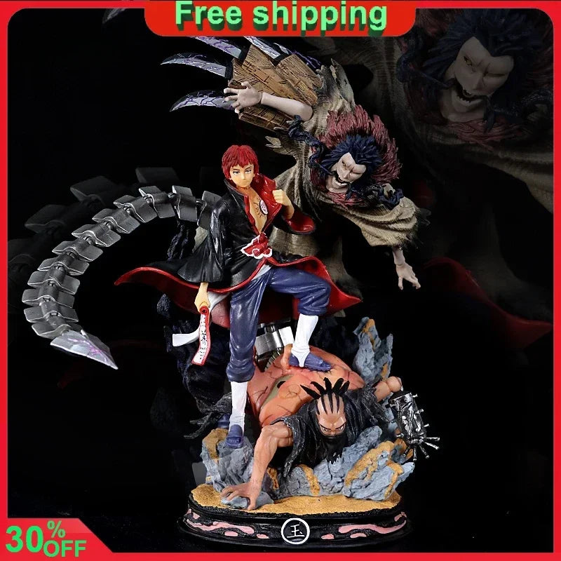 37cm Naruto Anime Figure Sasori Akatsuki Ninja Action Figures Statue Large Scene Ornaments Collection Pvc Model Doll Gift Toys