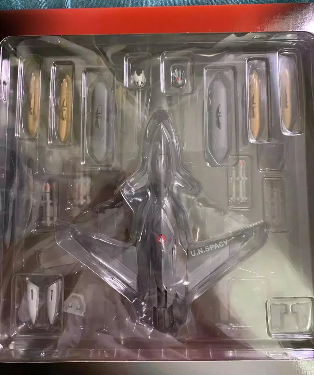 YAMATO MACROSS Zero 1/60 Scale VF-0A Shint Kudo With QF-2200D-B Ghost Booster Action Figure Complete Deformation 36cm Original
