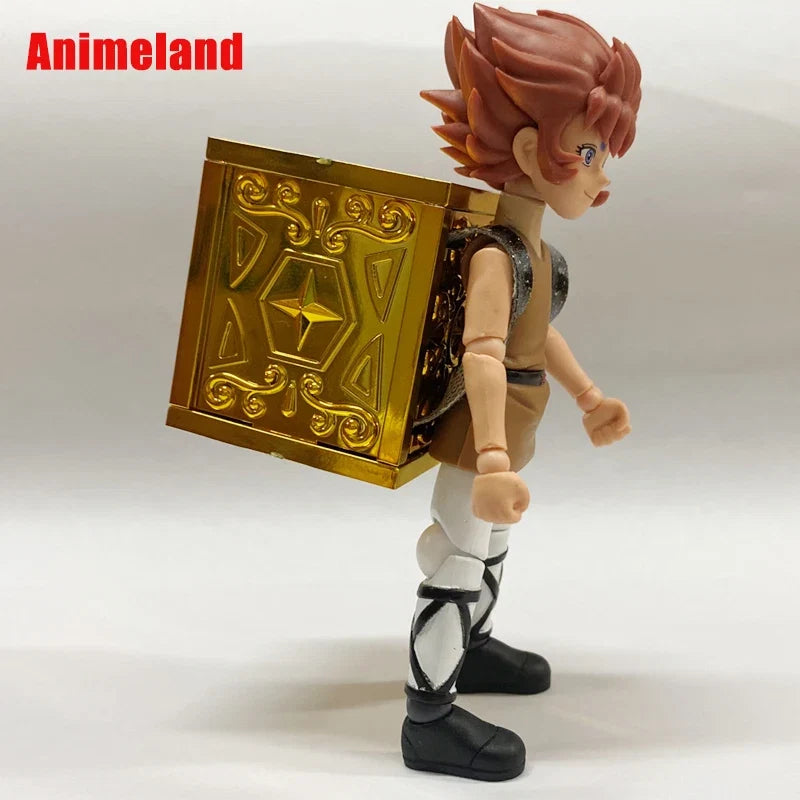 ST/ShineTime Saint Seiya Myth Cloth EX Aries Mu KiKi Gold Knights of the Zodiac PVC Action Figure Model In Stock
