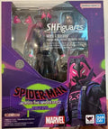 In Stock 100% Original Bandai S.H.Figuarts Shf Spiderman Miles G.Morales Spider Man Across the Spider Verse Anime Action Figures