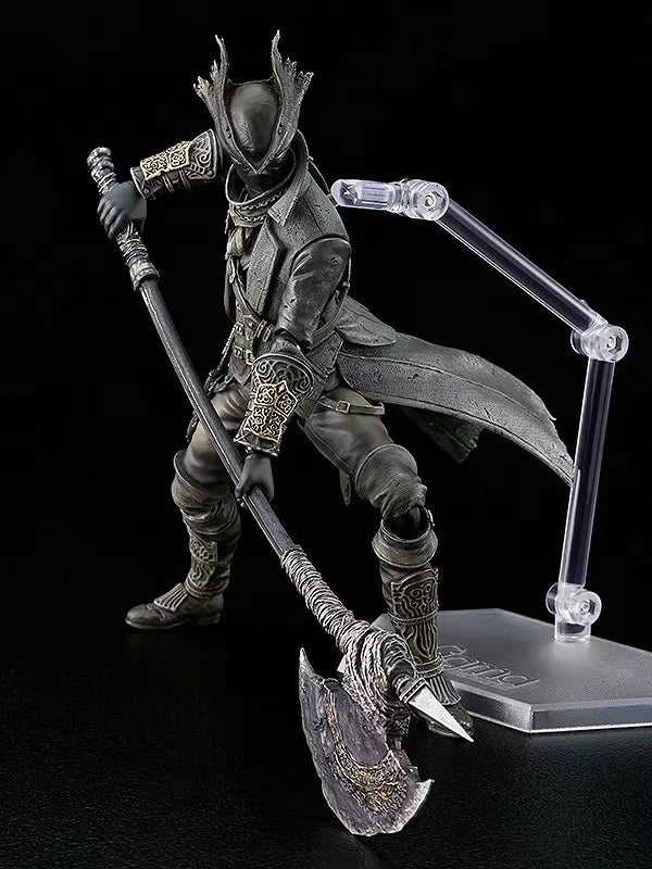 In Stock Original Max Factory Figma#367-DX BloodBorne The Old Hunter Anime Figure PVC Collectible Model Toy Ornaments Desktop