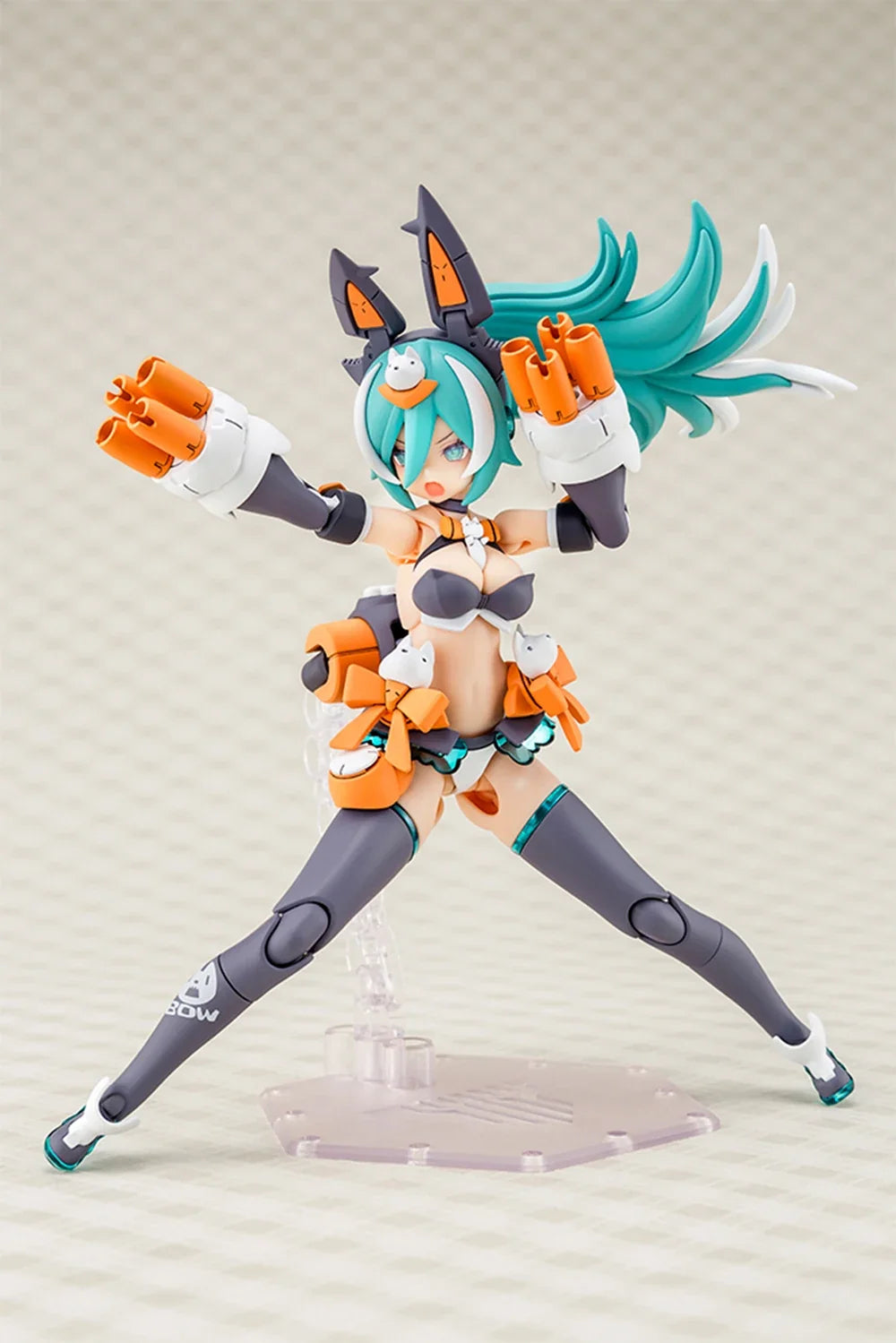 Kotobukiya Machine Girl KP788 PUNI MOFU LANG Wolf Girl Assemble Action Figureals Model