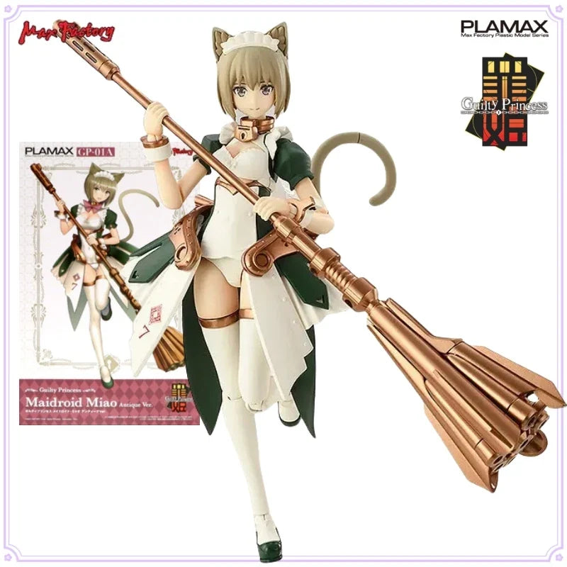 Max Factory Genuine Max Plamax Model Series Guilty Princess Anime Action Figures Toys for Boys Gift Collectible Model Ornaments