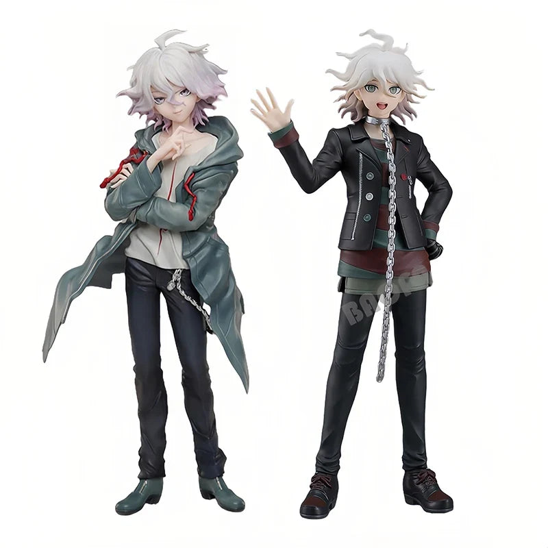 20cm Danganronpa 1.2 Reload Komaeda Nagito Anime Figure Pop Up Parade Enoshima Junko Action Figure Collectible Model Doll Toys