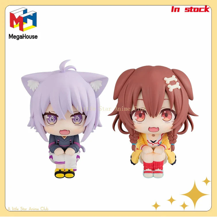 Auf Lager Original MegaHouse Look Up Hololive Inugami Korone/Nekomata Okayu Animationsfiguren Modell Sammlerstücke Spielzeug