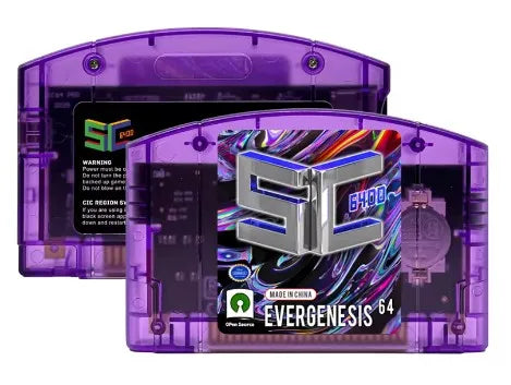 SummerCart 64 SC64 Open Source Game Card N64 with Built-in Emulator For Nintendo 64 Console Gift 32GB TF Card 5400 Games