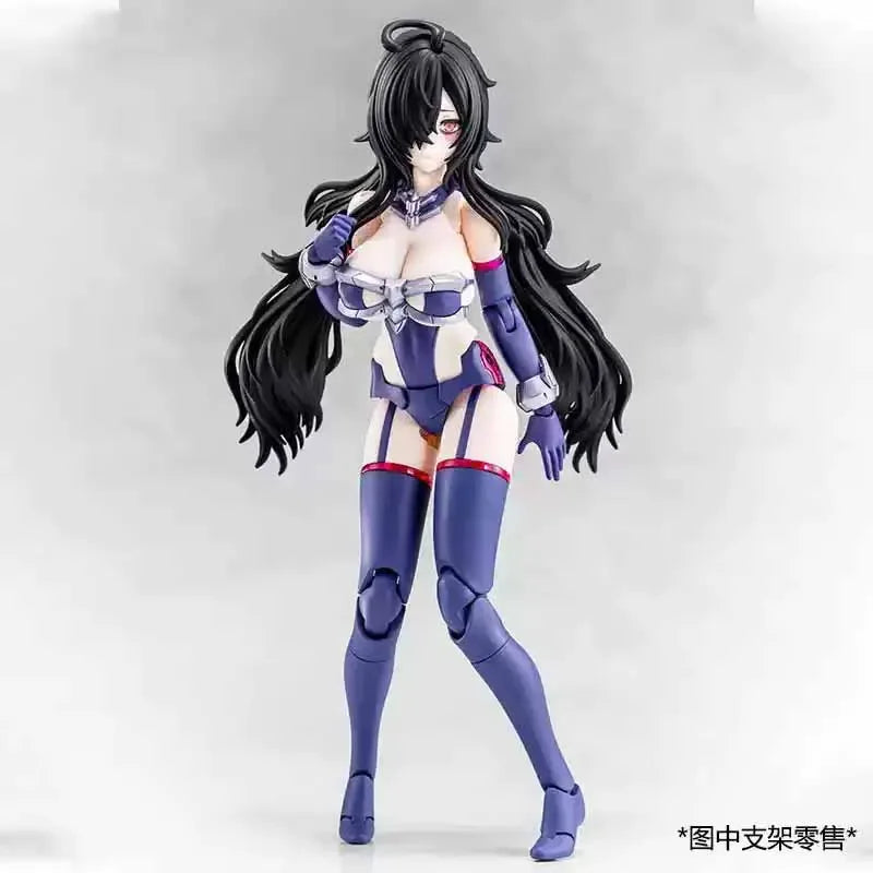KOTOBUKIYA Original MEGAMI DEVICE AUV TSUKUYOMI REGALIA Anime Action Figure Assembly Model Toys Collectible Model Ornaments Gift