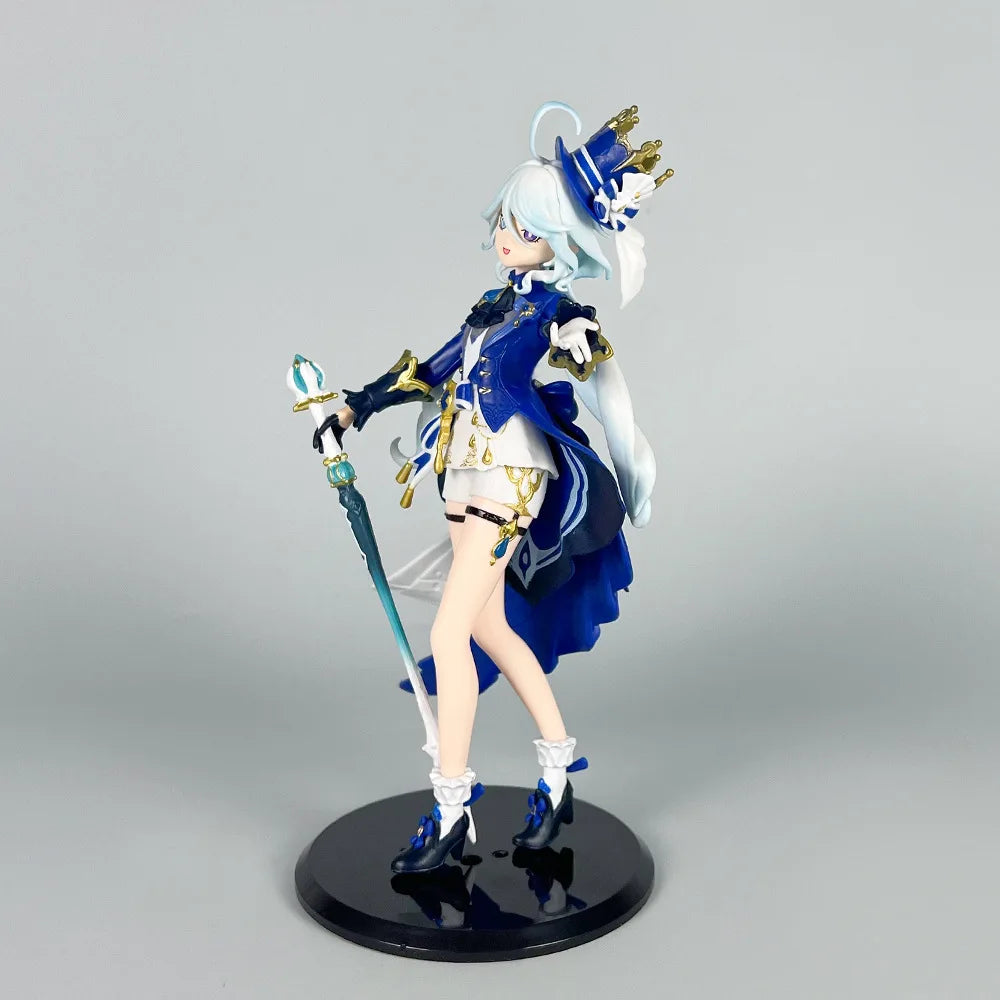 Anime Furina Anime Figure Genshin Impact Figurine PVC Standing Posture Collect Model Toy Doll Gift