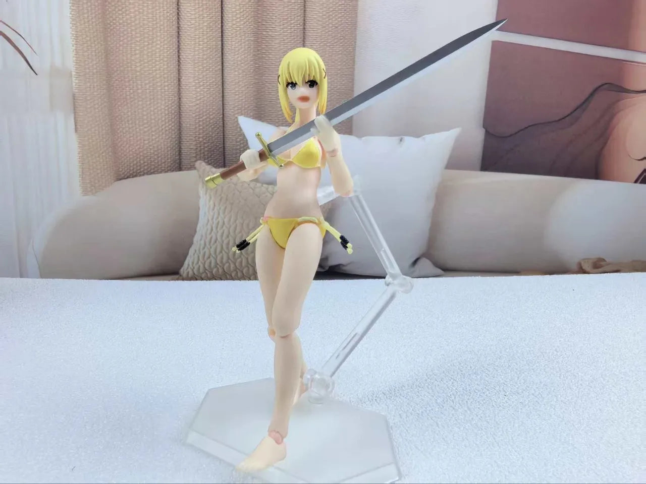 Darkness Action Figure Konosuba: God'S Blessing On This Wonderful World! Figures High-Quality Version Model Desk Decora Toy Gift