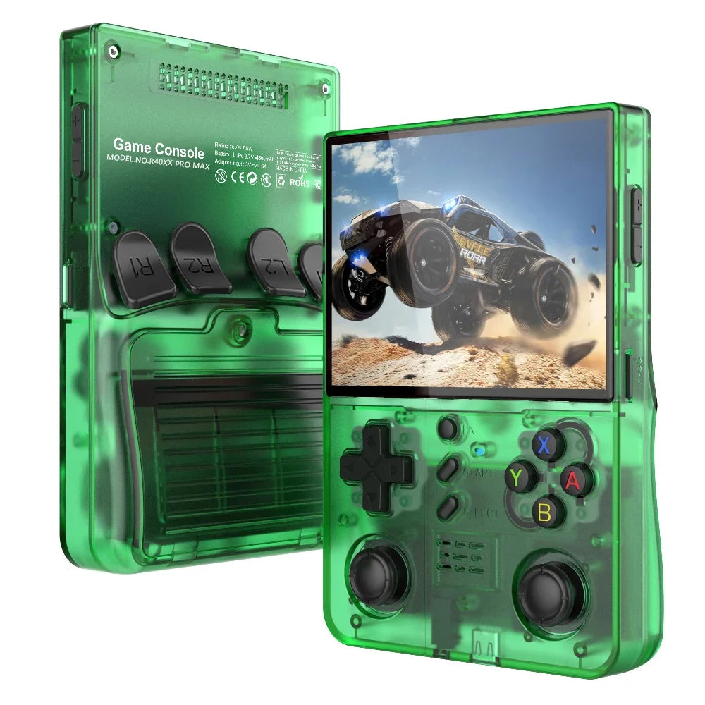 BOYHOM R40XXPROMAX Retro Handheld with ARKOS2.0, 4.2" HD IPS Screen, 4500mAh, WiFi - Portable Classic Gaming Best Gift