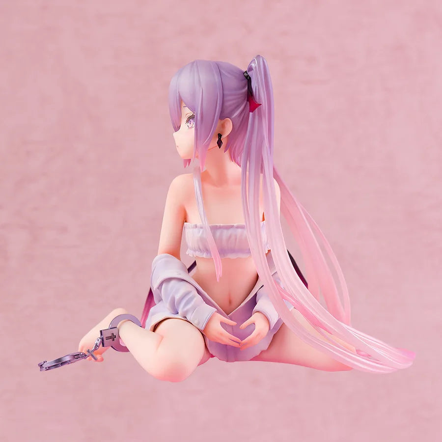 14CM Kneeling Position Eve the Little Demon Anime Collectible Figure GK Garage Kit Model Toys Gift
