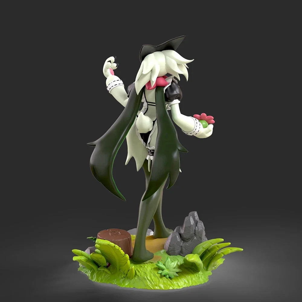 In Stock IDPLAYER Original Pokemon Meowscarada Strap Maid 1/10 Scale GK Model Toys Cartoon Anime Figures Desktop Ornament Gift