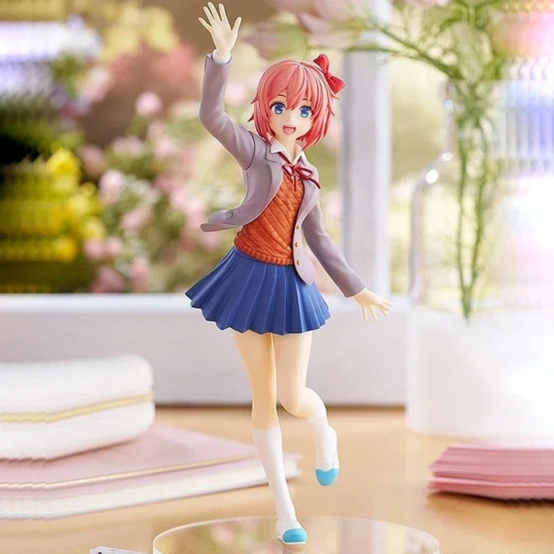 In Stock Genuine Original Good Smile Sayori Doki Doki Literature Club! Action Anime Figure Collectible Model Dolls Ornament Gift
