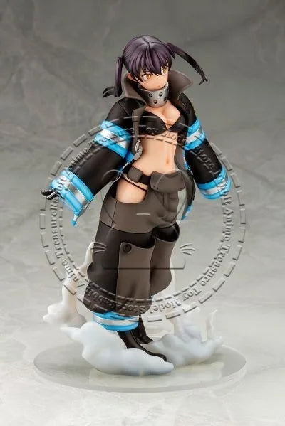 In Stock Original Genuine Kotobukiya ARTFX J 1/8 Scale Figure Fire Force Tamaki Kotatsu PVC&ABS Anime Collectible Statue Gift