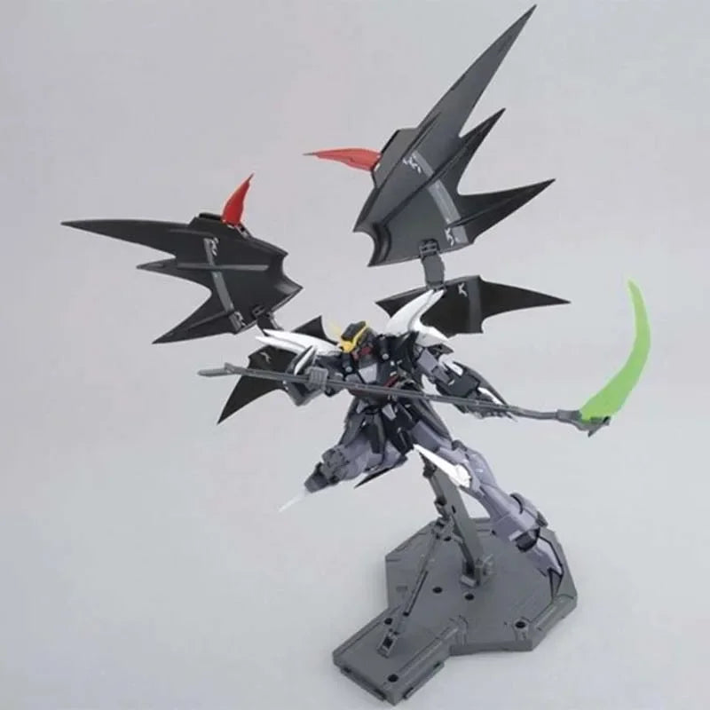 Bandai MG 1/100 XXXG-01D2 Deathscythe Hell EW Gundam Model Kit Action Figure Collectibles Anime Figures Toys for Boys Gift