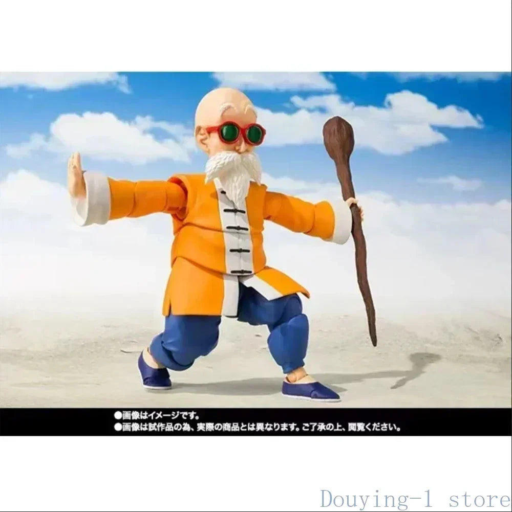 In Stock BANDAI 100% SHF Dragon Ball Kame Sennin Anime Action Collection Figures Model Toys Figura PVC Gift