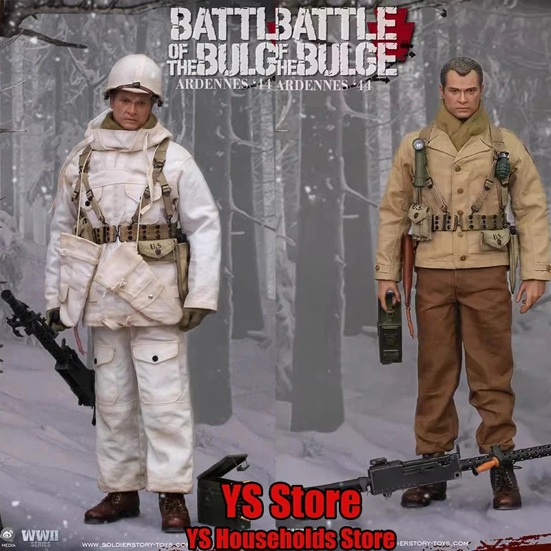 Soldierstory SS111 1/6 Scale Collectible Sniper Machine Gunner U.S. Army 28Th Infantry Division Ardennes 12" Men Action Figure