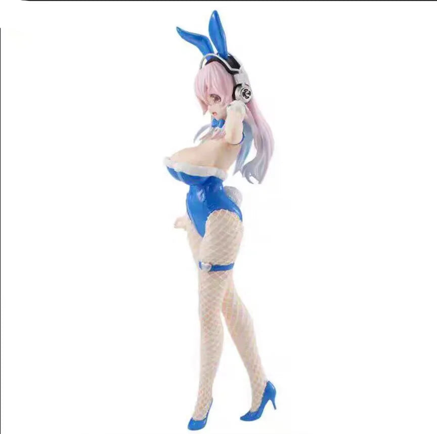 2025 lowest price Japanese original anime figure Super sonico blue action figure sitting ver action figure