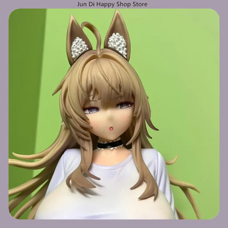 45cm Elf Girl Bunny Girl Standing Pose Anime Figure Model Statue Collection Desktop Decoration Ornament Toy Gift for Fans