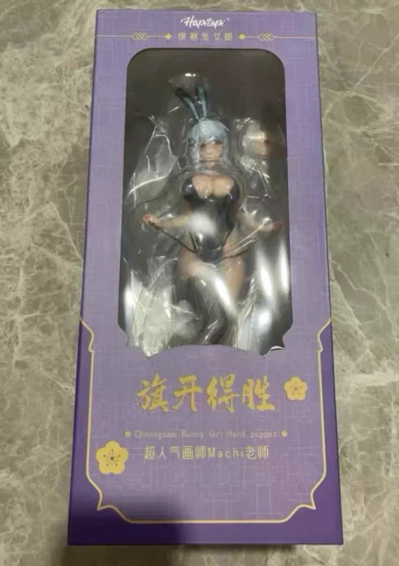 【SF】In Stock Hapitopi Flagship Bunny Girl Real Net Stockings Chasing Eyes Temperature Paint 1/6 Ratio Figure Collection Gifts