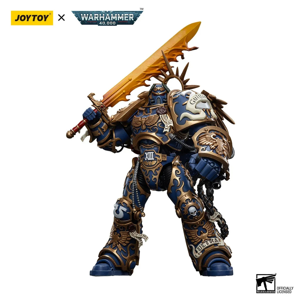JOYTOY 1/18 Action Figures Ultramarines Primarch  Roboute Guilliman Collection Model Boys Gift