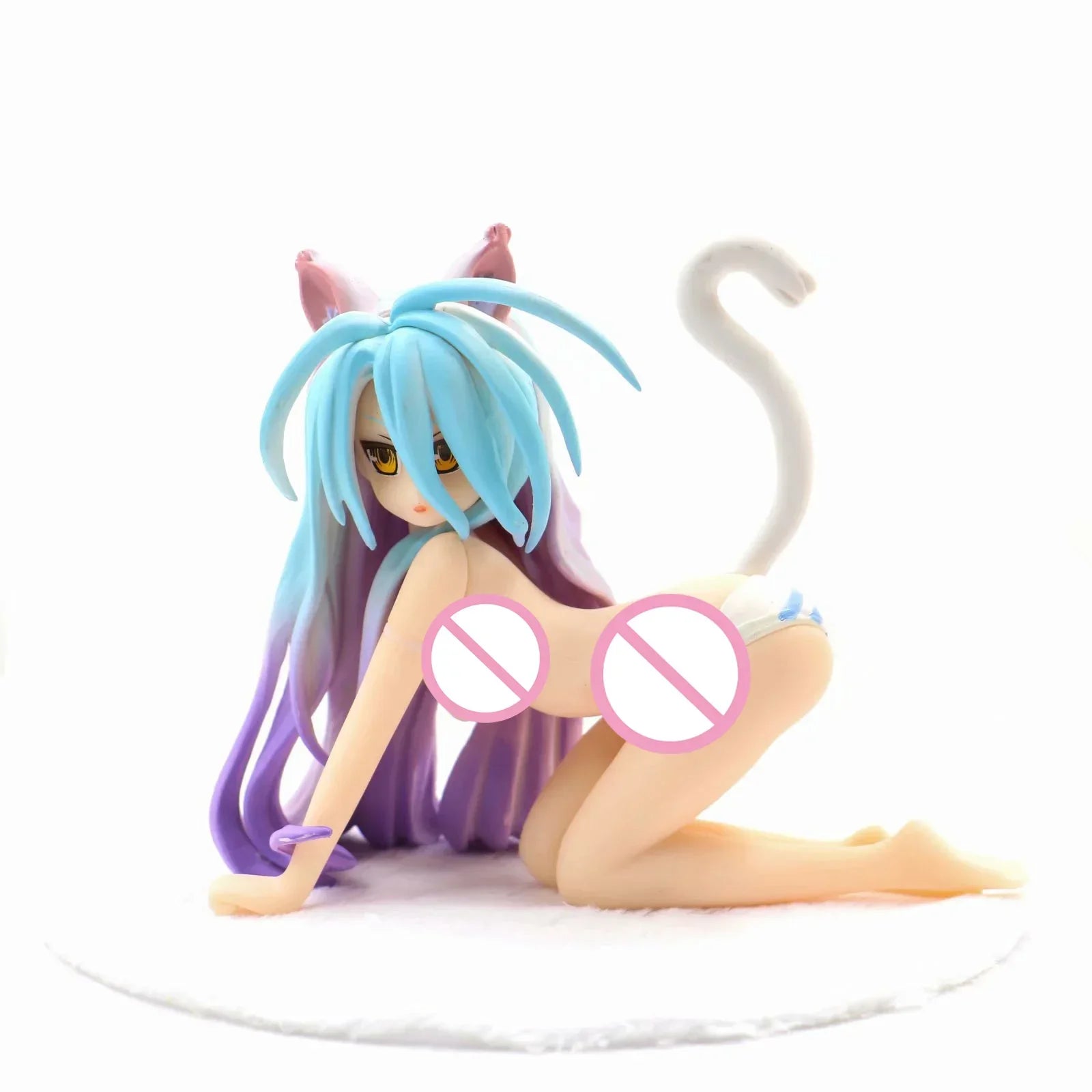 16cm No Game No Life Anime Figure Kotobukiya Shiro Action Figure Shiro Jibril Fairy Shampoo Figurine Adult Collectible Model Toy