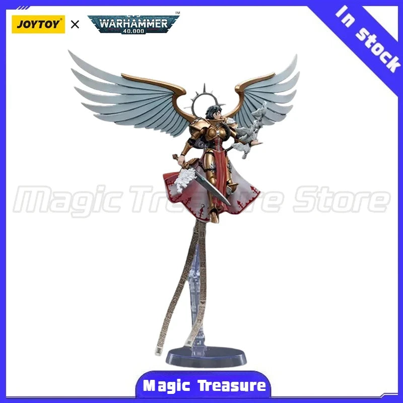 【MT】 JOYTOY 1/18 Action Figure Warhammer 40K Adepta Sororitas Celestine The Living Saint Model Toy Gift Collection
