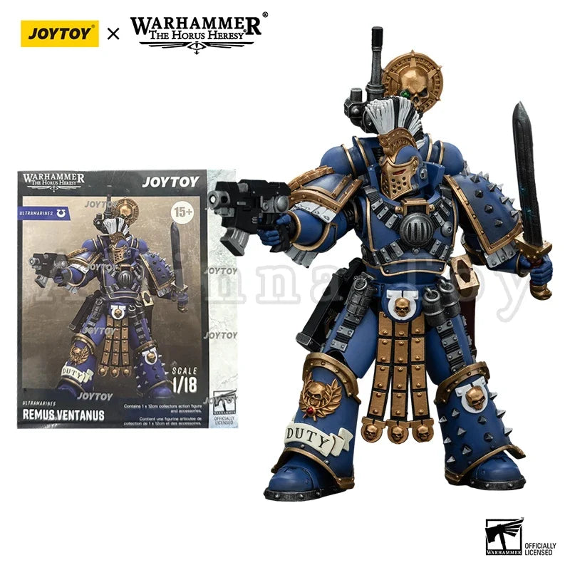 JOYTOY 1/18 Action Figure The Horus Heresy Ultramarines Remus Ventanus Invictarus Suzerain Squad Anime Toy