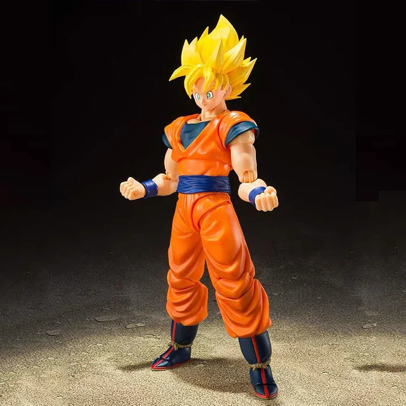 Shf Dragon Ball Z Anime Figures Super Saiyan Full Power Son Goku Vegeta Action Figure PVC Movable Collection Model Toys Gift